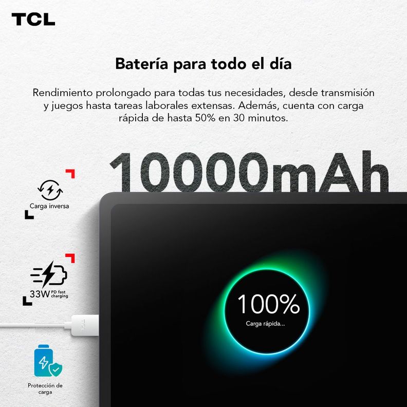 Tablet TCL NXTPAPER 14 256GB + Lápiz + Flip Case-7