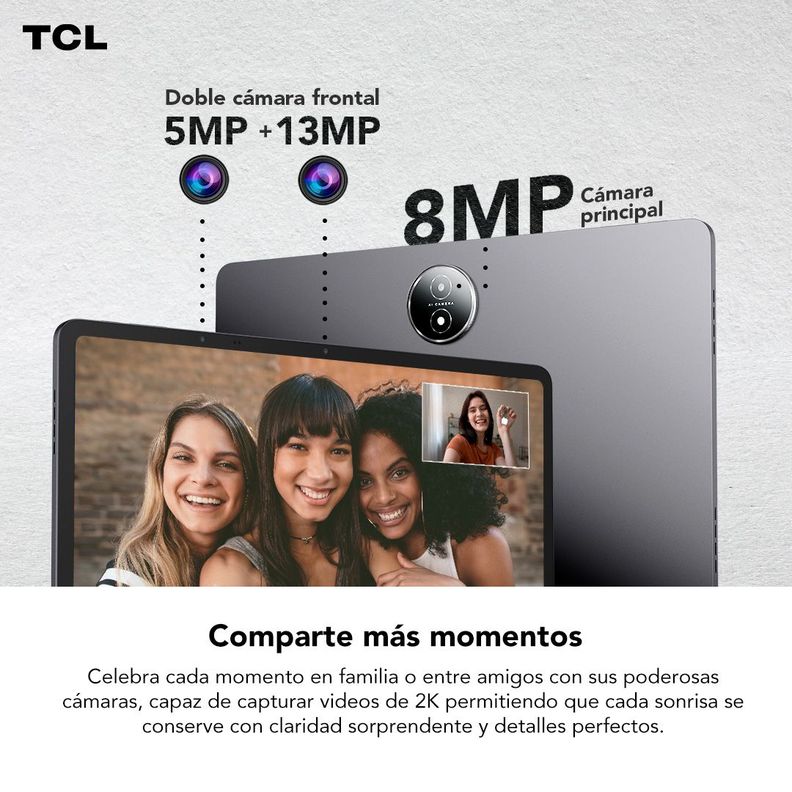Tablet TCL NXTPAPER 14 256GB + Lápiz + Flip Case-9
