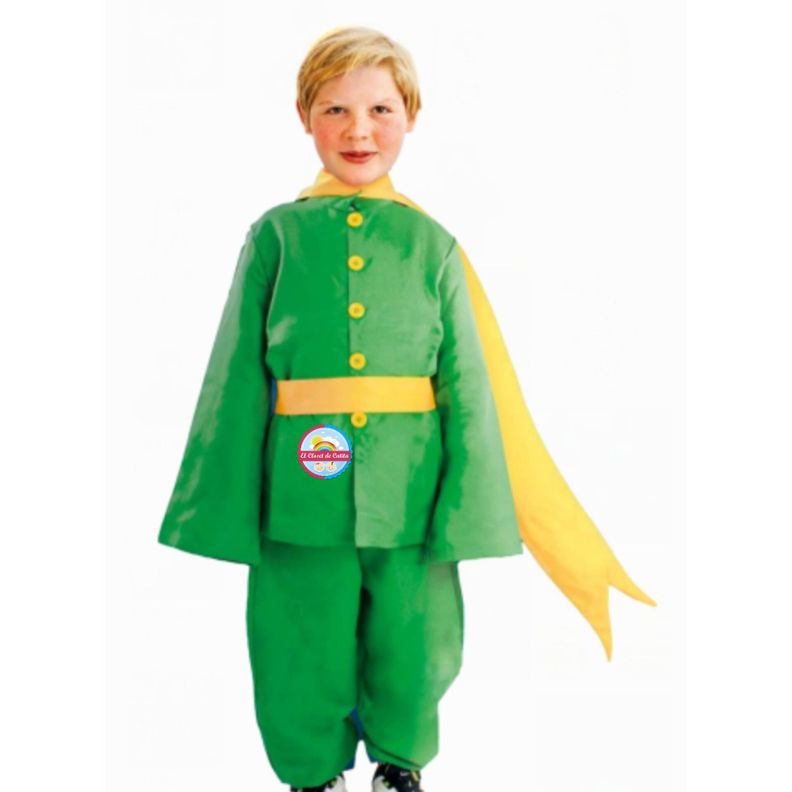DISFRAZ PRINCIPITO VERDE-0