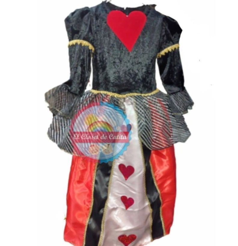 DISFRAZ REINA DE CORAZONES INFANTIL -0
