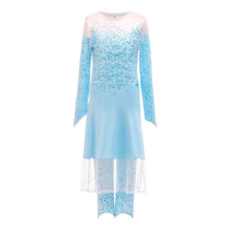 DISFRAZ ELSA CON CALZAS FROZEN 2-2