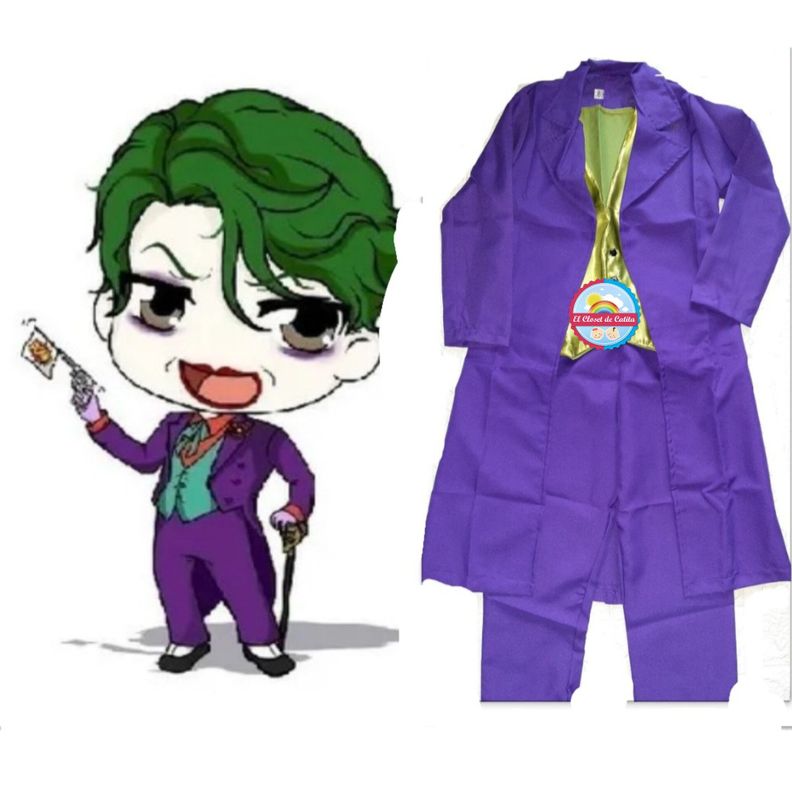DISFRAZ GUASÓN JOKER INFANTIL-2