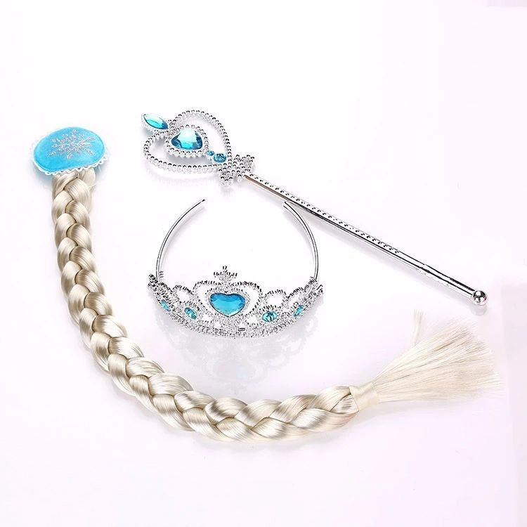 SET DE 3 ACCESORIOS CON PARA DISFRAZ ELSA -1