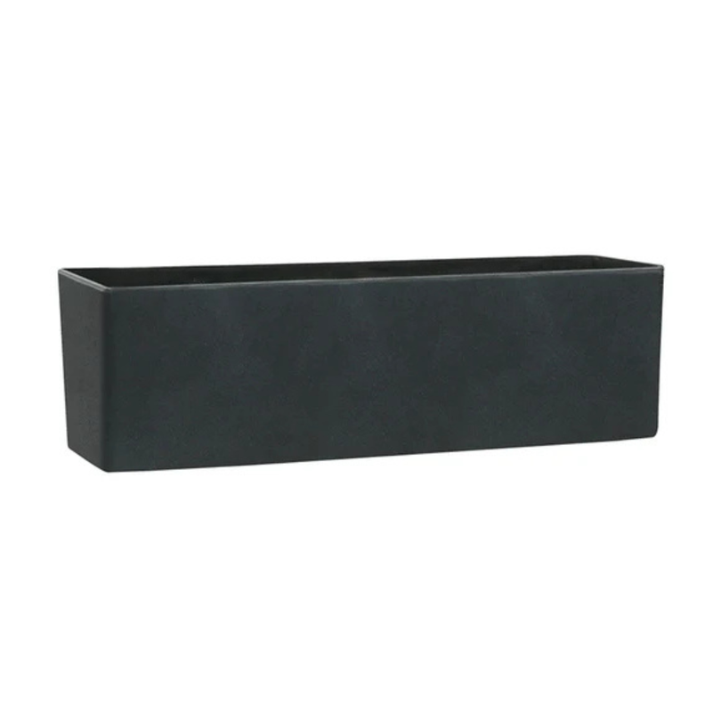 Macetero Rectangular L Color Negro-0