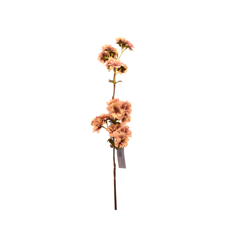 Cerezo Artificial en Flor rosado, rama decorativa de 71 cm-1