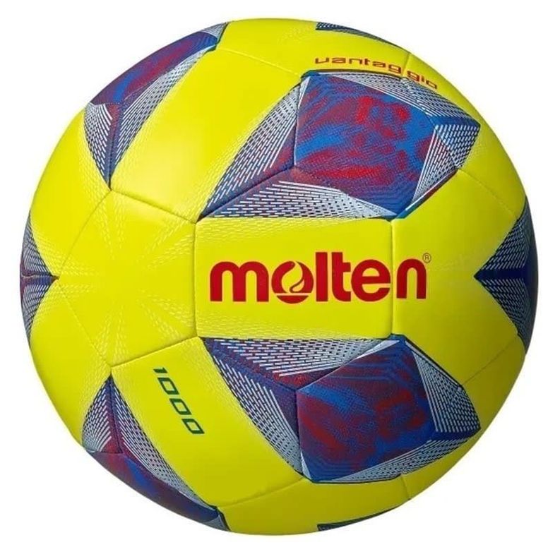 BALON FUTBOL MOLTEN 1000 VANTAGGIO ANFP AMARILLO/AZUL MARINO Nº 4-0