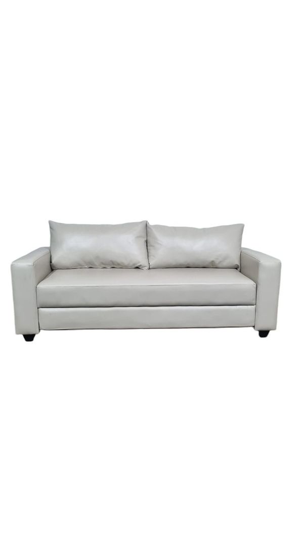 SOFA CAMA MULTIFUNCIONAL ECOCUERO BEIGE-0