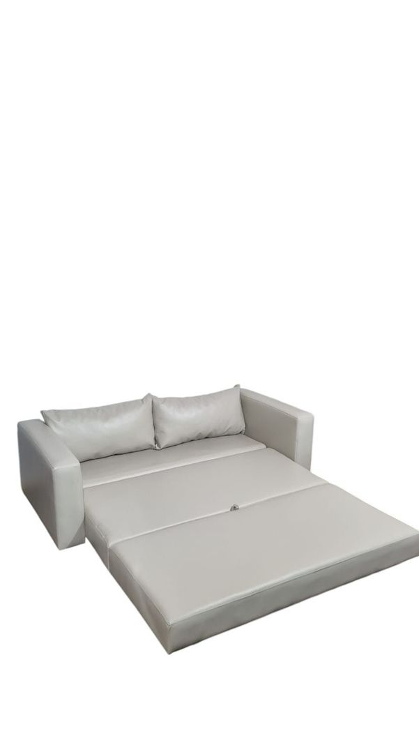 SOFA CAMA MULTIFUNCIONAL ECOCUERO BEIGE-5