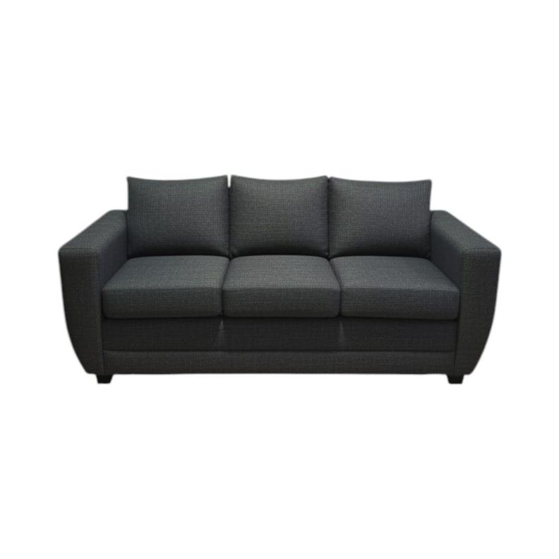 SOFA SODI TRES CUERPOS LINO GRIS OSCURO