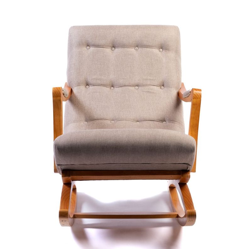 SILLA MECEDORA CON APOYA BRAZO LINO BEIGE-1
