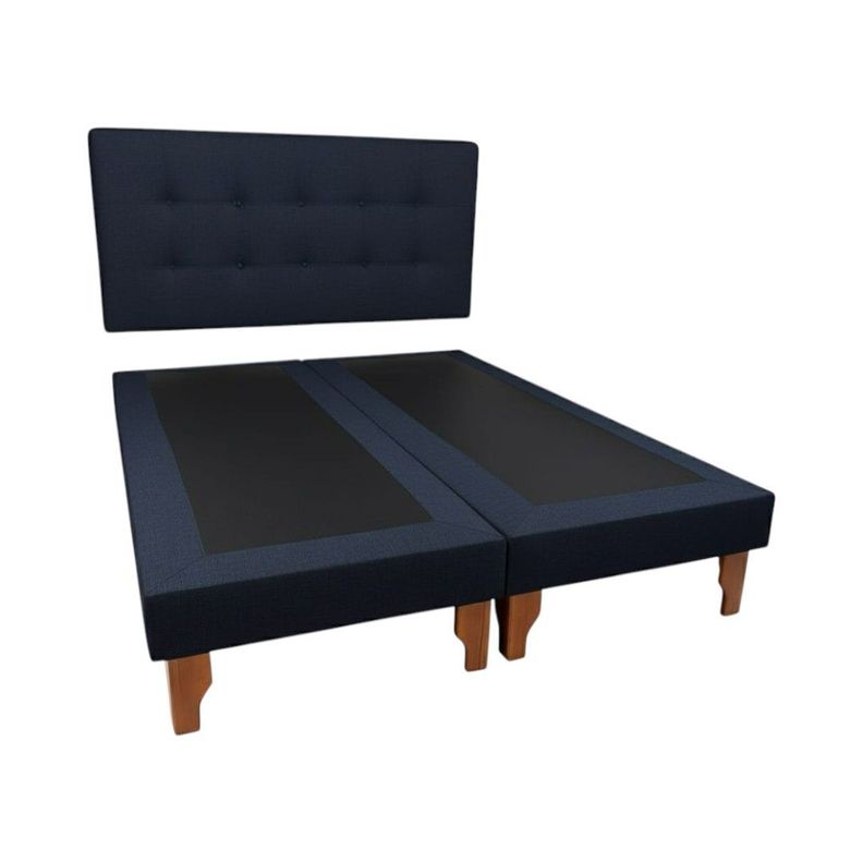 CAMA SUPER KING LINO AZUL