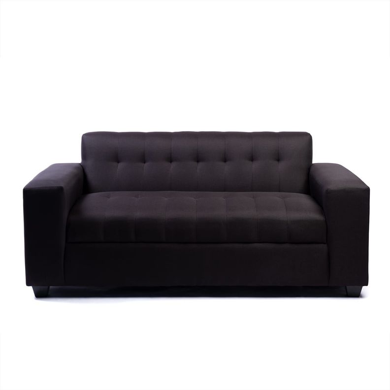 SOFA TRES CUERPOS LINO NEGRO-0