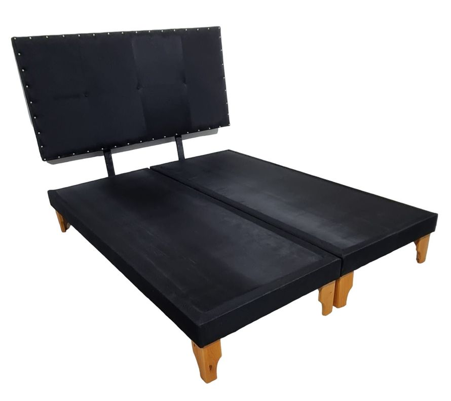 CAMA EUROPEA KING LINO NEGRO-0