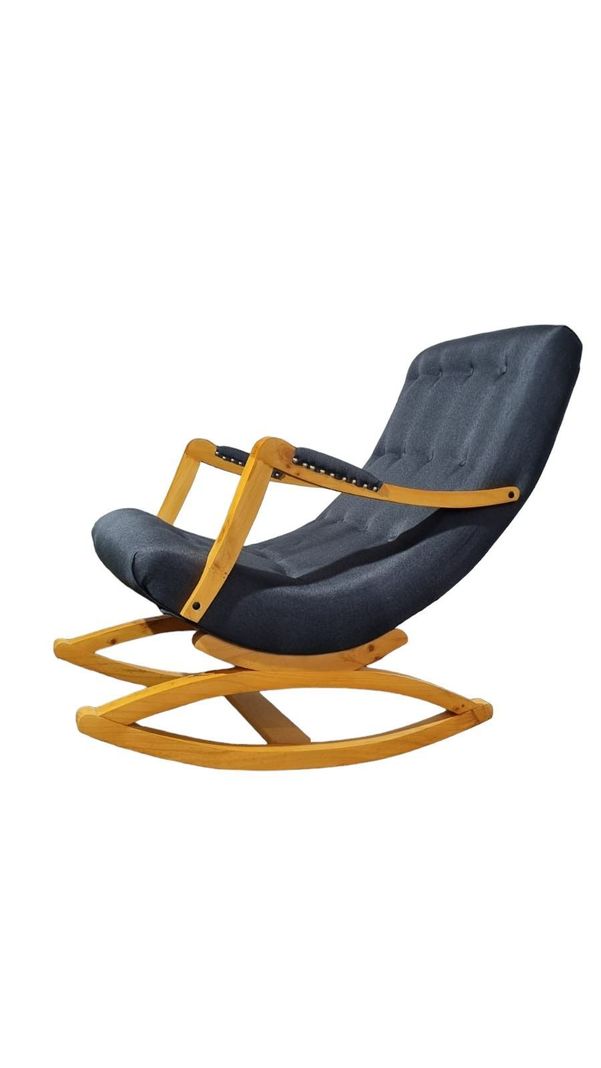SILLA MECEDORA LINO GRIS OSCURO-2