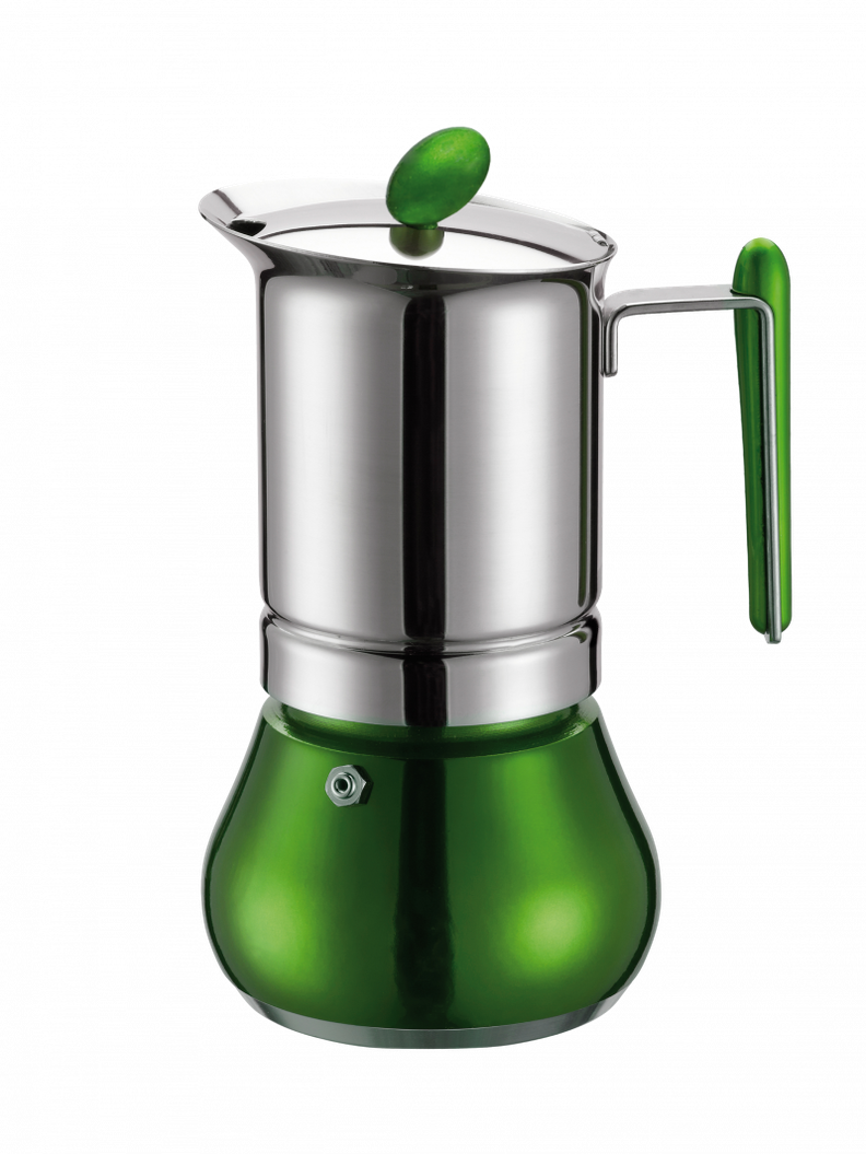 CAFETERA ANNETTA 4 TAZAS VERDE-0