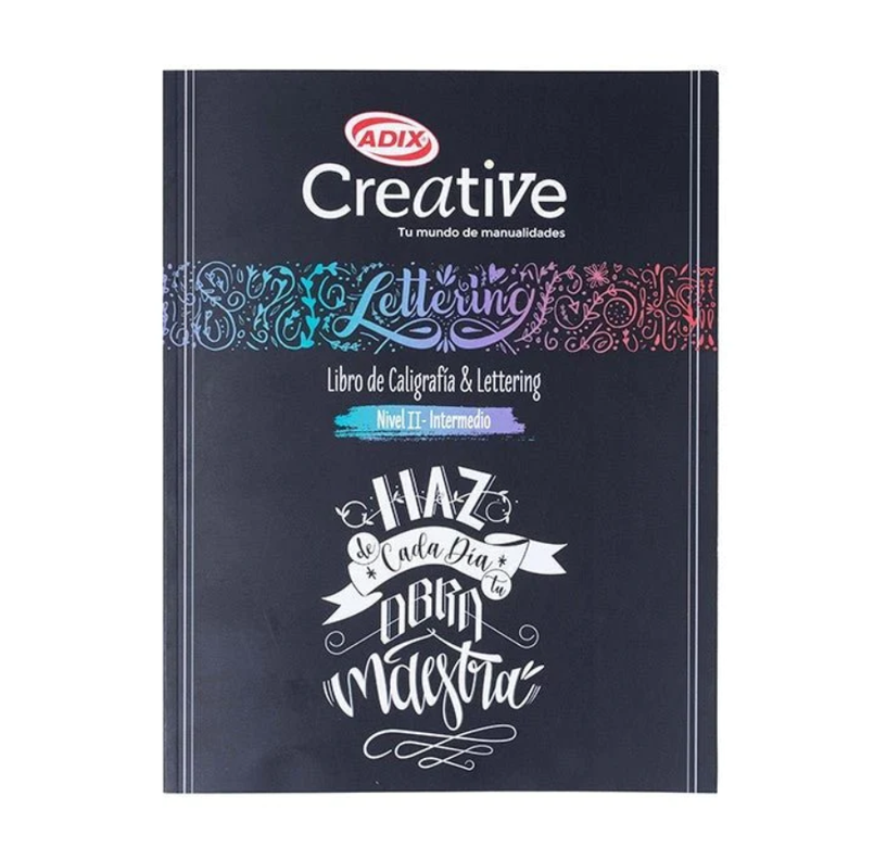 Libro Caligrafía & Lettering Nivel 2 Intermedio-0