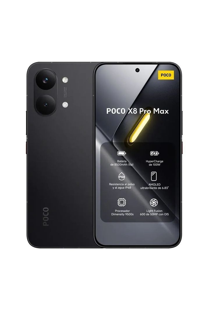 Xiaomi Poco X8 Pro Max 512gb 12gb ram 5g Negro Xiaomi | Paris.cl