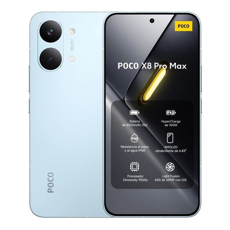 Xiaomi Poco X8 Pro Max 512gb 12gb ram 5g Azul