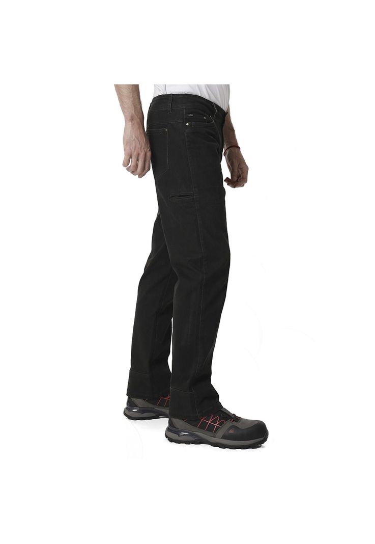 Pantalón ORYX YOSEMITE Corte Recto Negro Hombre-1