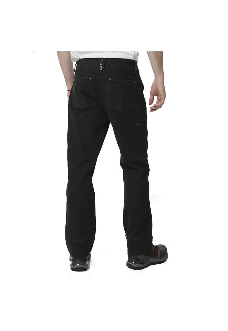 Pantalón ORYX YOSEMITE Corte Recto Negro Hombre-2