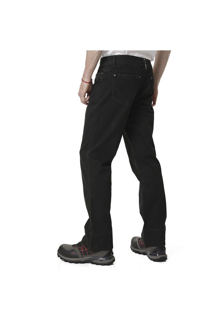 Pantalón ORYX YOSEMITE Corte Recto Negro Hombre-3