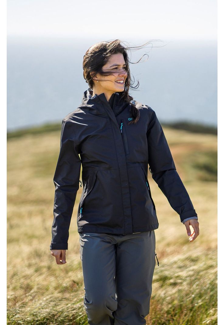 Impermeable ORYX JASPER Negro Mujer-6