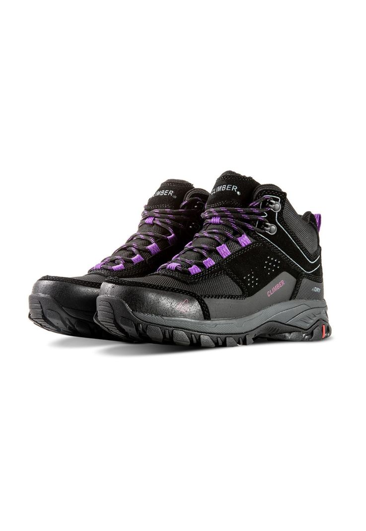 Zapatilla Outdoor Impermeable CLIMBER BAKER Negro Mujer-0