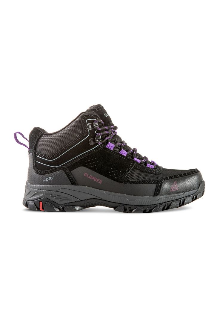 Zapatilla Outdoor Impermeable CLIMBER BAKER Negro Mujer-1