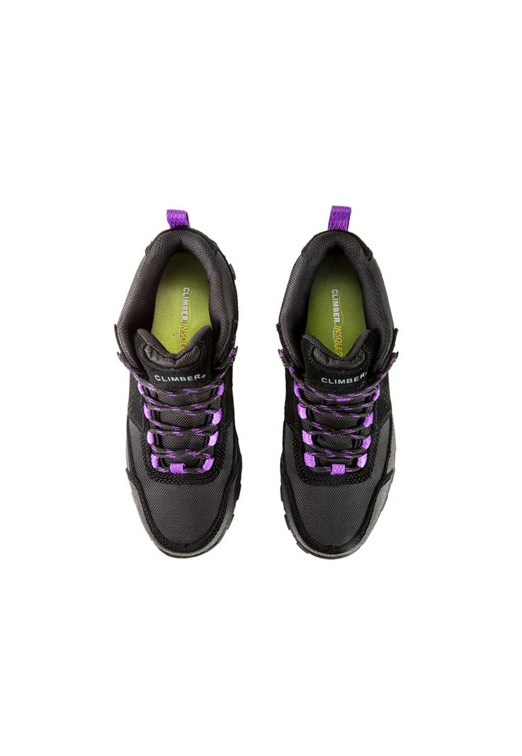 Zapatilla Outdoor Impermeable CLIMBER BAKER Negro Mujer-5