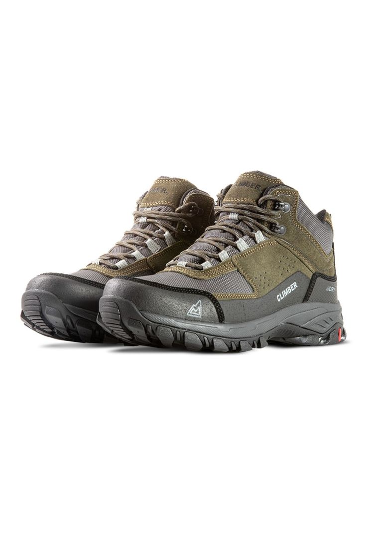 Zapatilla Outdoor Impermeable CLIMBER BAKER Verde Hombre-0