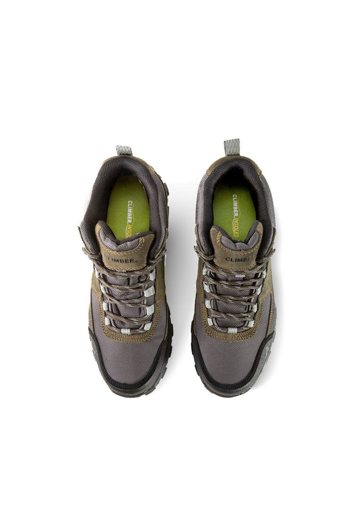 Zapatilla Outdoor Impermeable CLIMBER BAKER Verde Hombre-4