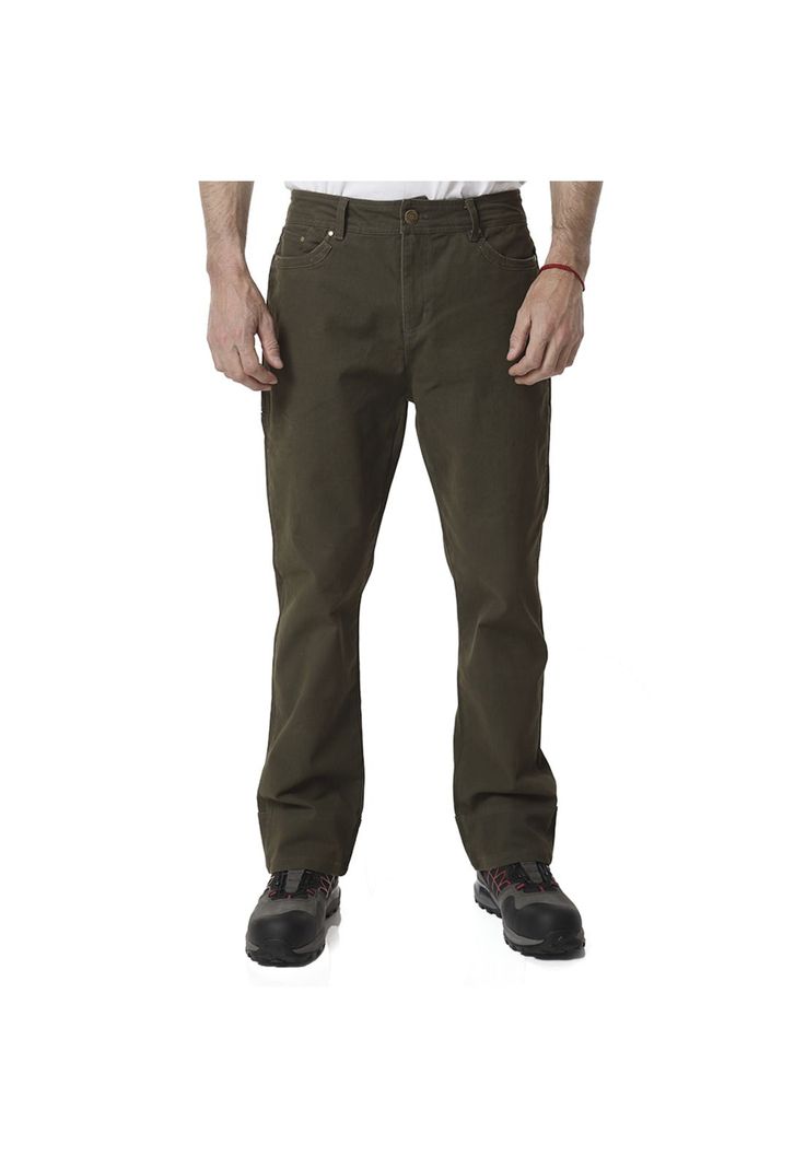 Pantalón ORYX YOSEMITE Corte Recto Verde Hombre-0
