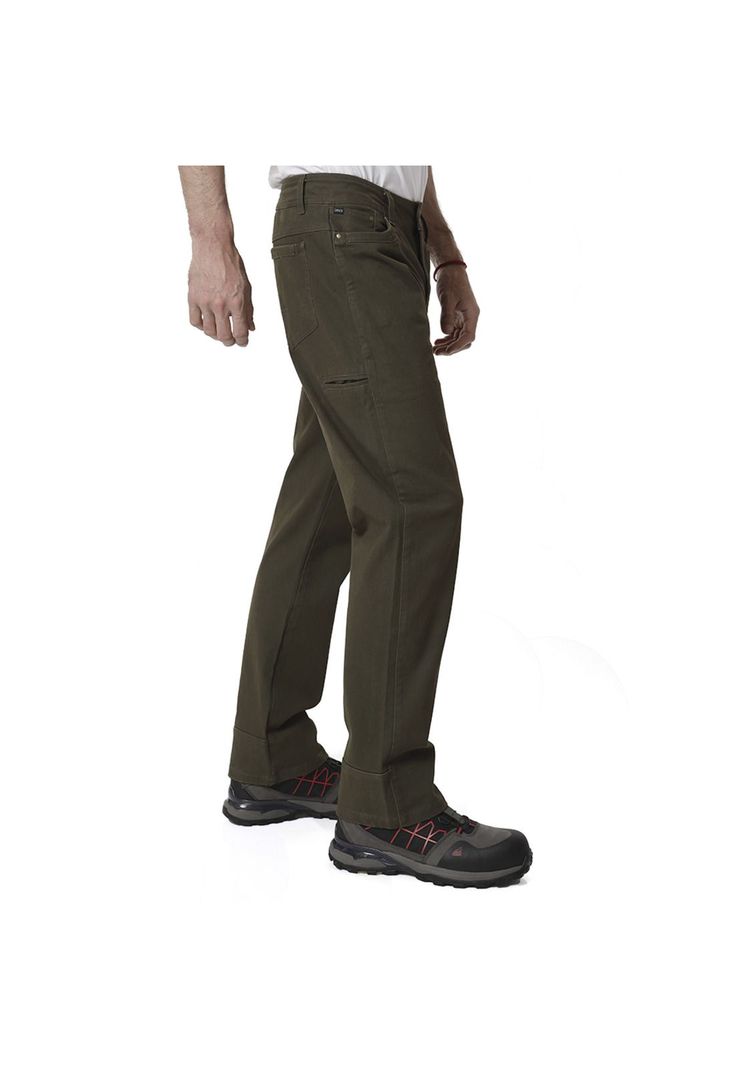 Pantalón ORYX YOSEMITE Corte Recto Verde Hombre-4