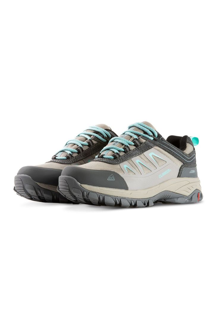 Zapatilla Outdoor Impermeable CLIMBER DAVOS Gris Mujer-0