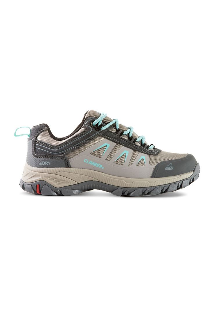 Zapatilla Outdoor Impermeable CLIMBER DAVOS Gris Mujer-1