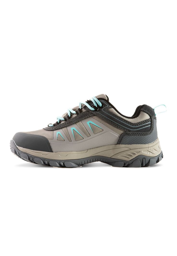 Zapatilla Outdoor Impermeable CLIMBER DAVOS Gris Mujer-4