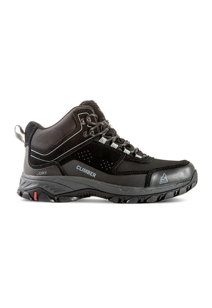 Zapatilla Outdoor Impermeable CLIMBER BAKER Negro Hombre-1