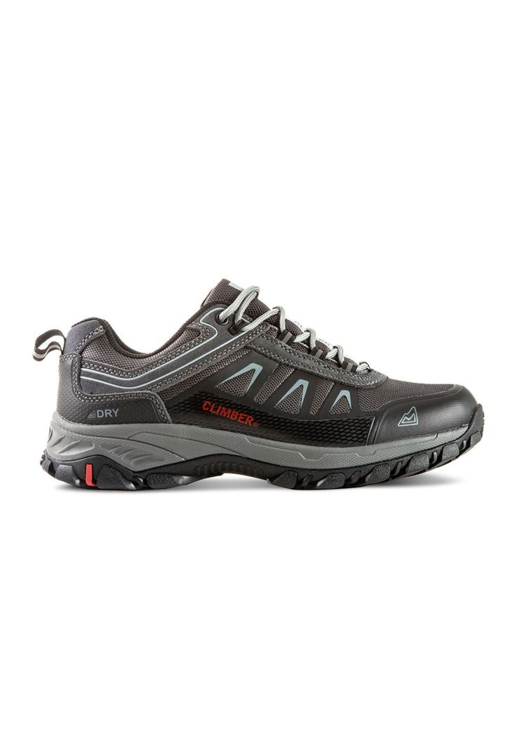 Zapatilla Outdoor Impermeable CLIMBER DAVOS Gris Hombre-1