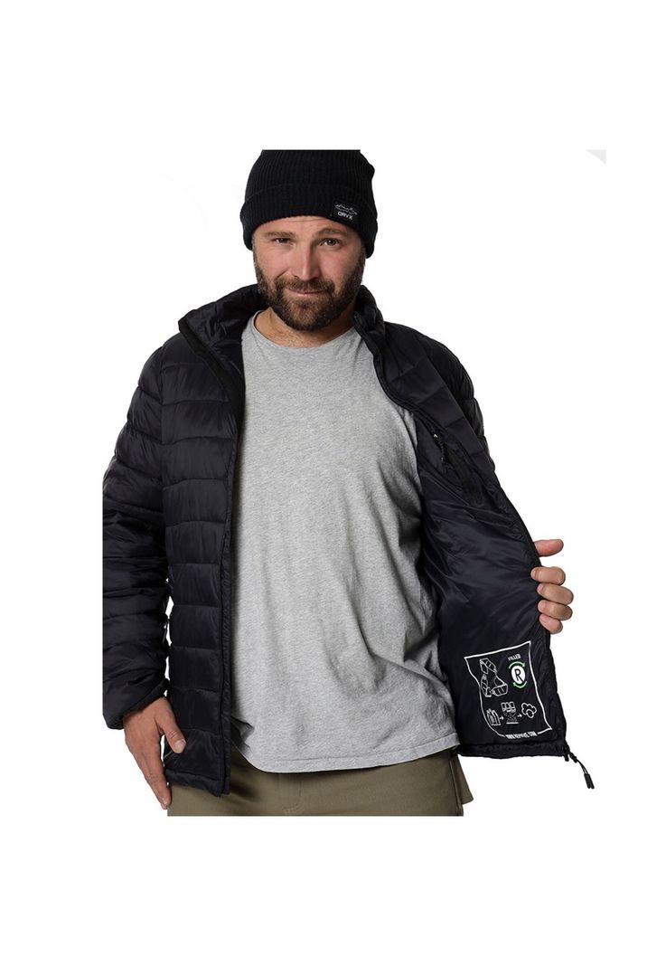 Parka ORYX KENAI Negra Hombre-4