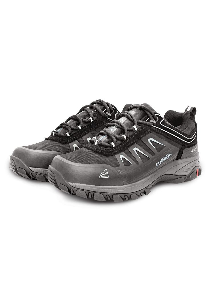 Zapatilla Outdoor Impermeable CLIMBER DAVOS Negro Hombre-1