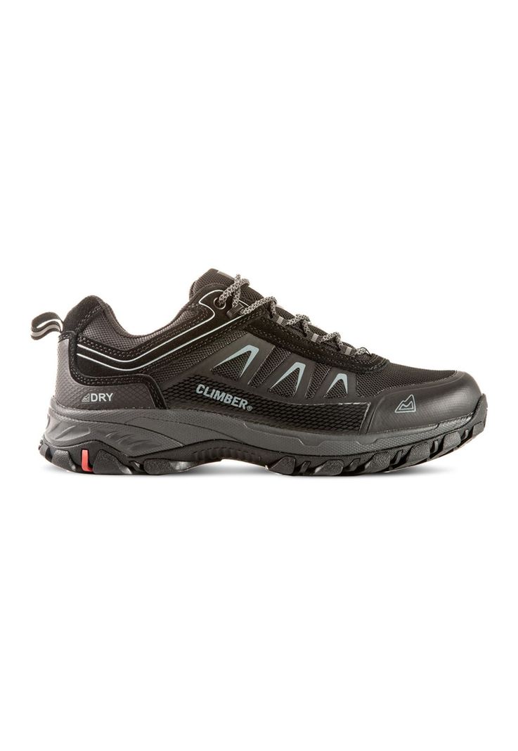 Zapatilla Outdoor Impermeable CLIMBER DAVOS Negro Hombre-2