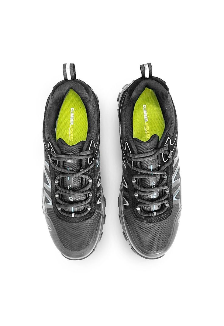 Zapatilla Outdoor Impermeable CLIMBER DAVOS Negro Hombre-7
