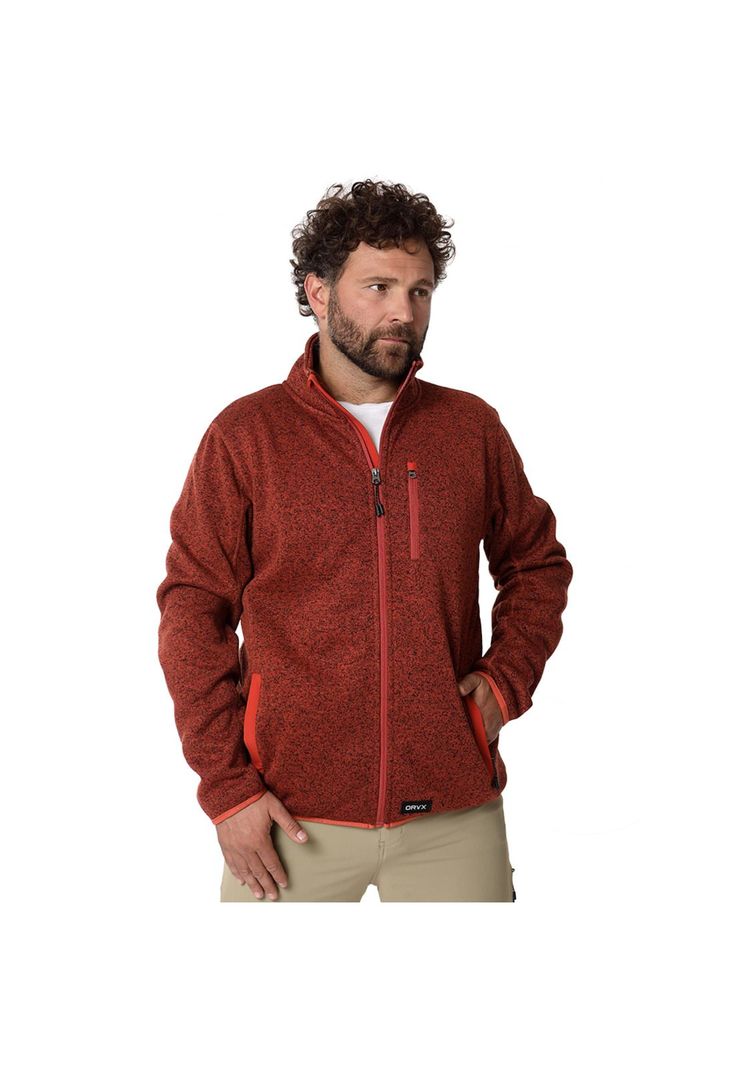 Polar ORYX KATMAI Rojo Ladrillo Hombre-1