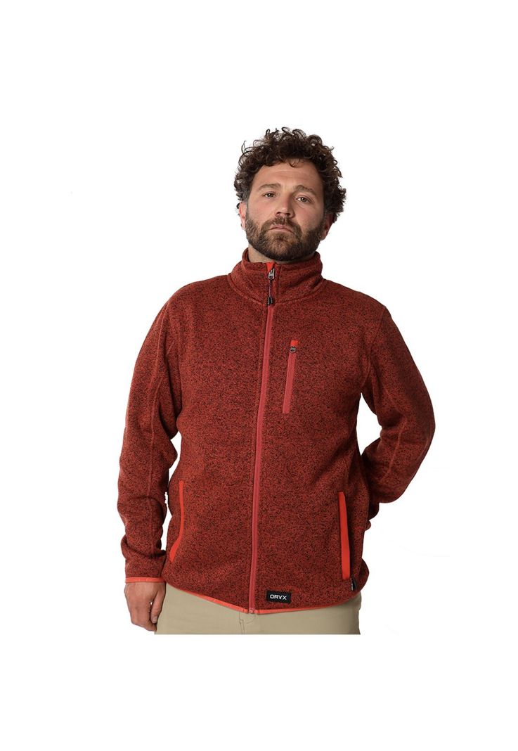 Polar ORYX KATMAI Rojo Ladrillo Hombre-5