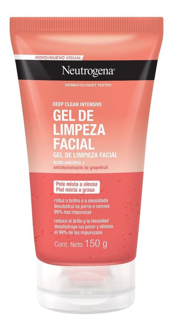 Gel De Limpieza Facial Neutrogena Deep Clean Grapefruit 150g-1