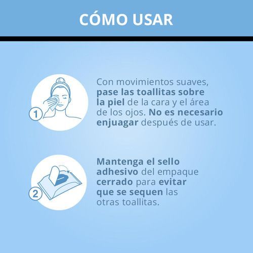 Toallitas Desmaquillantes Neutrogena Piel Sensible X 25 Un.-1