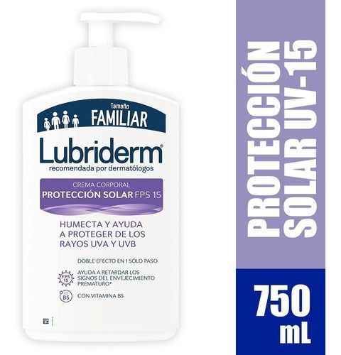 Crema Lubriderm Proteccion Solar Fps15 750 Ml.-1