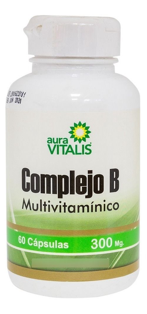 Complejo B Cápsulas X 60 Auravitalis-0
