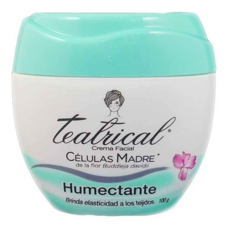 Crema Facial Humectante Teatrical Células Madre 100g-0
