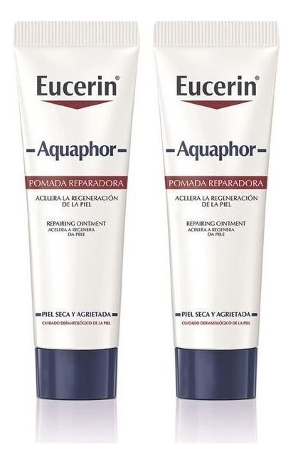 Eucerin Aquaphor Reparadora Pomada 10 Ml. 2 Unidades.-0